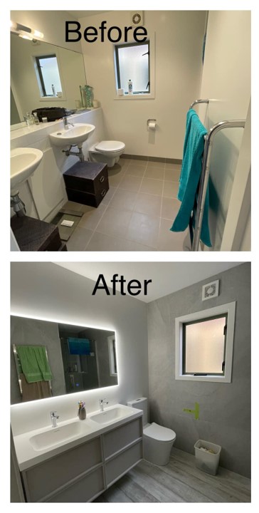 Bathrooms and more